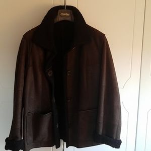 Shearling/leather  jacket